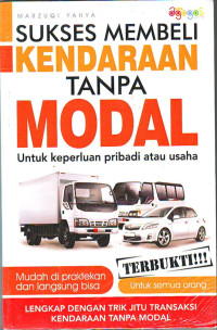 Image of Sukses Membeli Kendaraan tanpa Modal