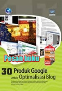 Image of Seri belajar sekejap 30 produk Google untuk optimalisasi blog
